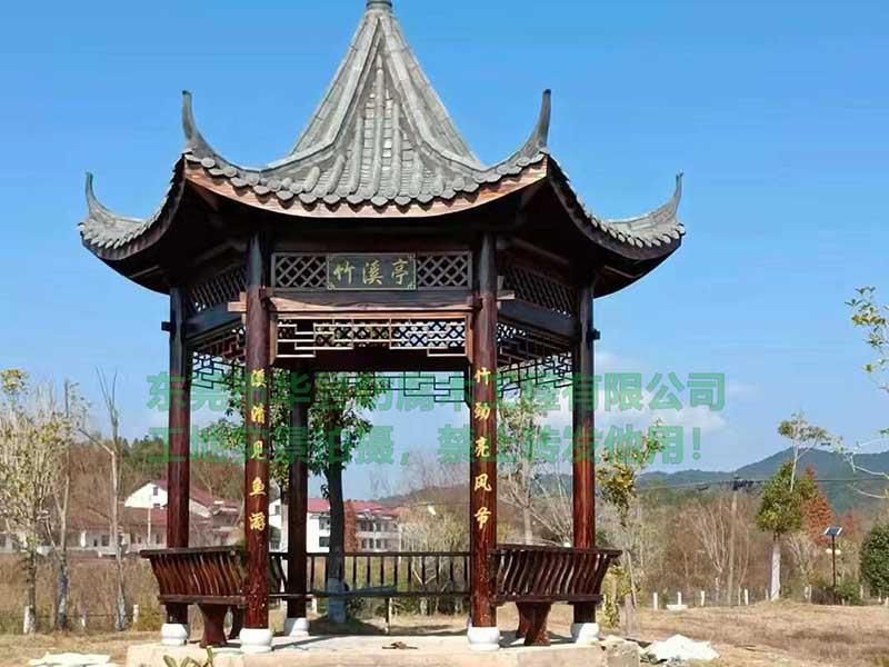 清遠陽山六角亭